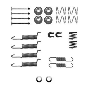 Kit d'accessoires, mâchoires de frein de stationnement DELPHI LY1406