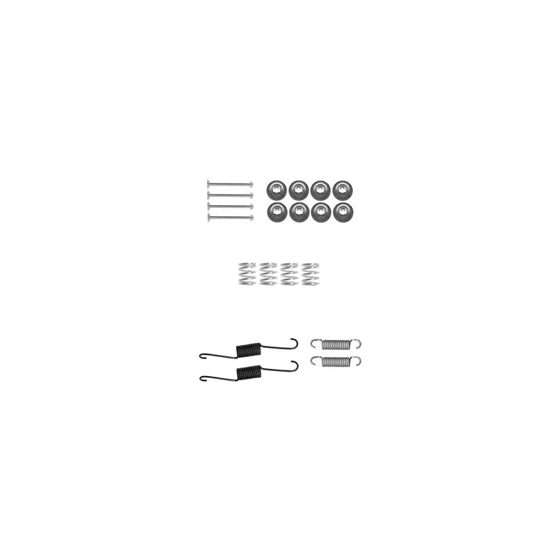 Kit d'accessoires, mâchoire de frein DELPHI LY1411