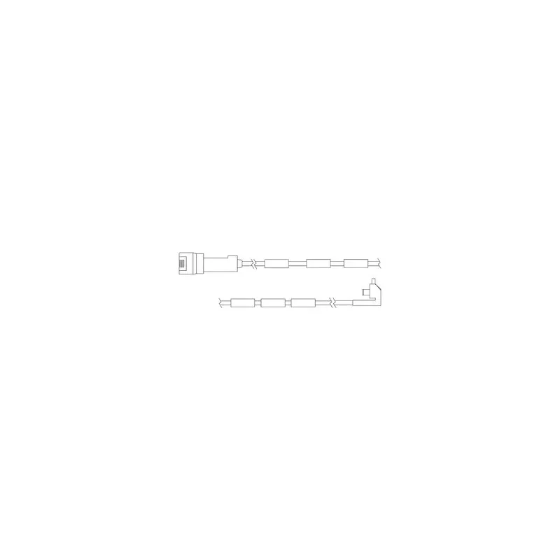 Kit de contact avertisseur, usure des plaquettes de freins DELPHI LZ0106