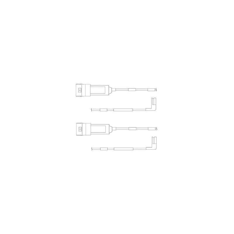 Kit de contact avertisseur, usure des plaquettes de freins DELPHI LZ0113