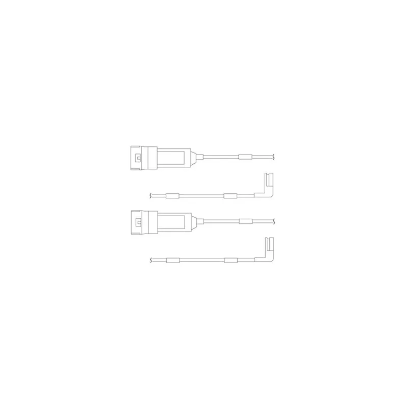 Kit de contact avertisseur, usure des plaquettes de freins DELPHI LZ0114