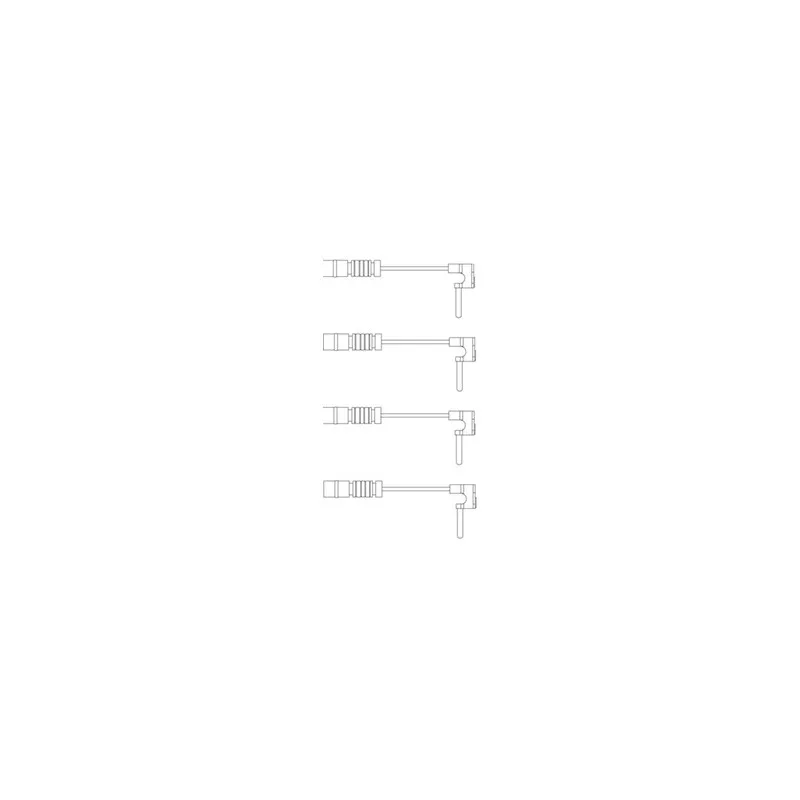 Kit de contact avertisseur, usure des plaquettes de freins DELPHI LZ0120