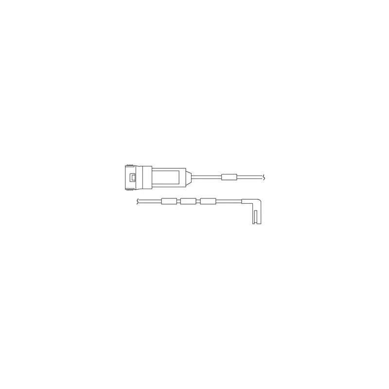 Kit de contact avertisseur, usure des plaquettes de freins DELPHI LZ0125