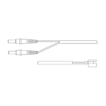 Kit de contact avertisseur, usure des plaquettes de freins DELPHI