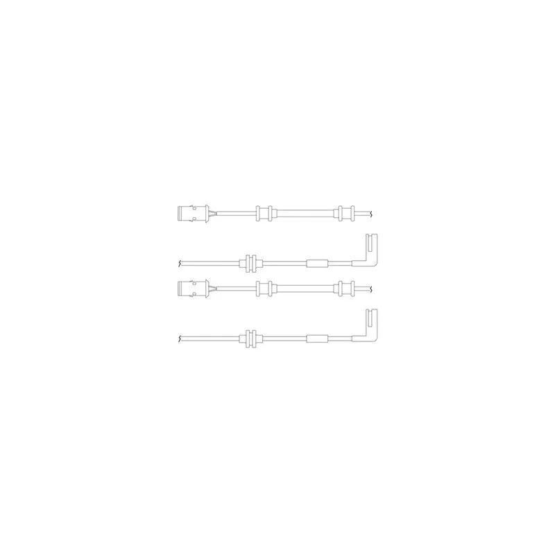 Kit de contact avertisseur, usure des plaquettes de freins DELPHI LZ0148