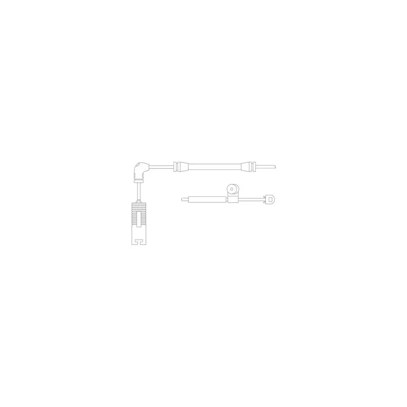 Kit de contact avertisseur, usure des plaquettes de freins DELPHI LZ0150