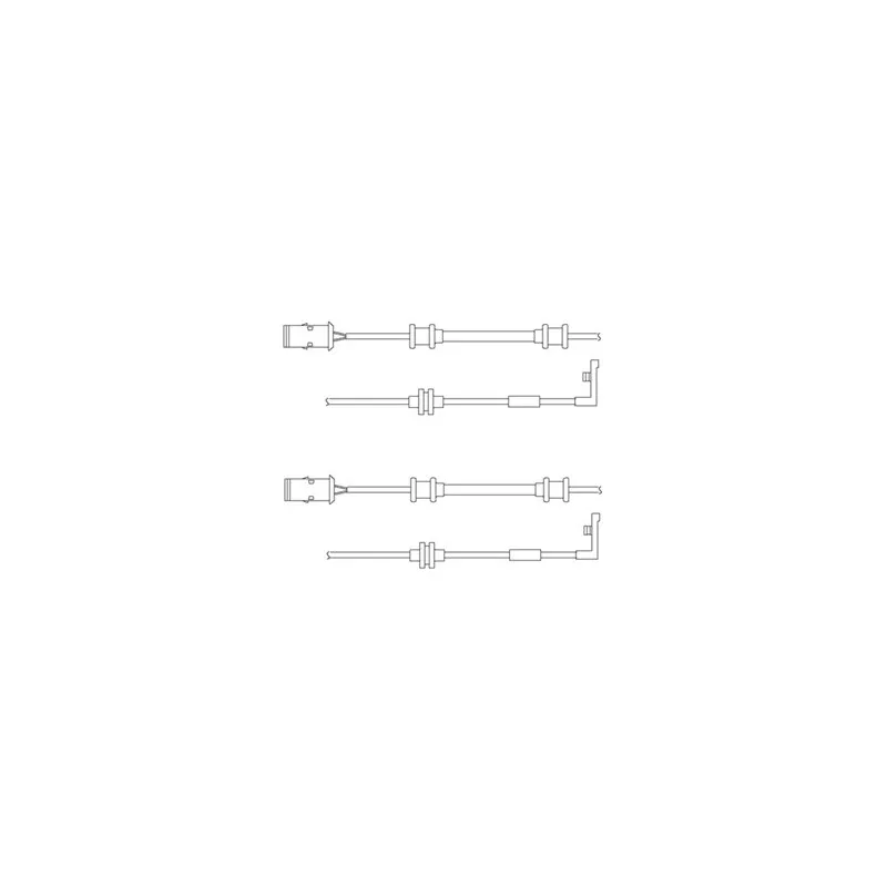 Kit de contact avertisseur, usure des plaquettes de freins DELPHI LZ0152