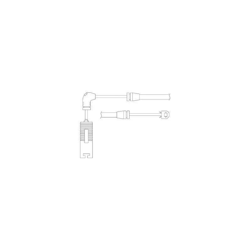 Kit de contact avertisseur, usure des plaquettes de freins DELPHI LZ0156
