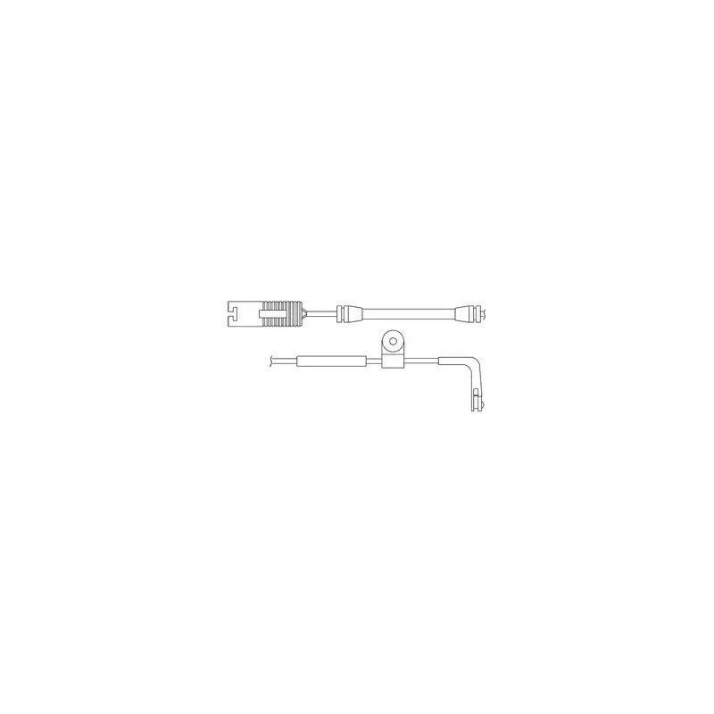 Kit de contact avertisseur, usure des plaquettes de freins DELPHI LZ0159