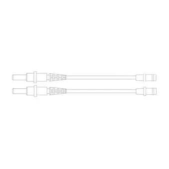 Kit de contact avertisseur, usure des plaquettes de freins DELPHI LZ0161