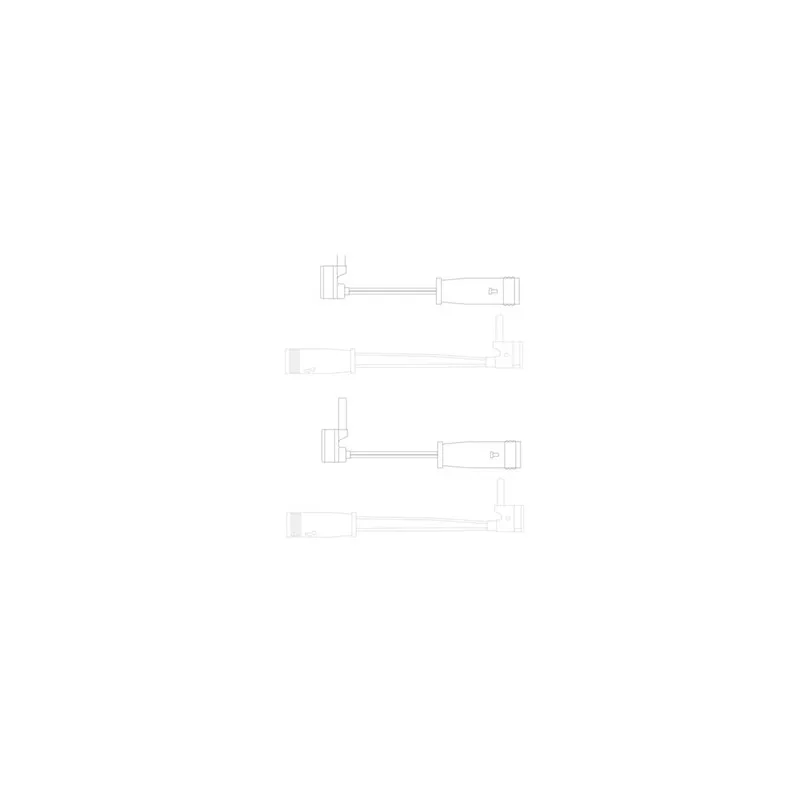 Kit de contact avertisseur, usure des plaquettes de freins DELPHI LZ0163
