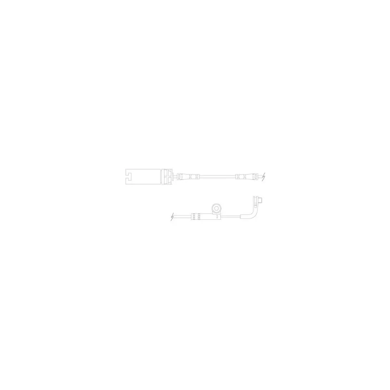 Kit de contact avertisseur, usure des plaquettes de freins DELPHI LZ0170