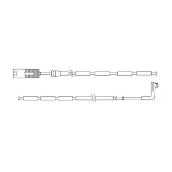 Kit de contact avertisseur, usure des plaquettes de freins DELPHI LZ0177