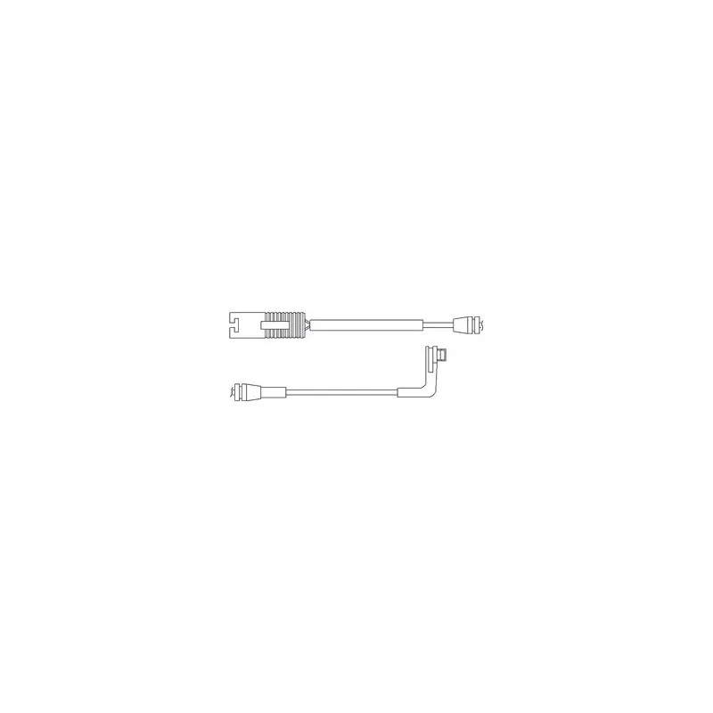 Kit de contact avertisseur, usure des plaquettes de freins DELPHI LZ0179