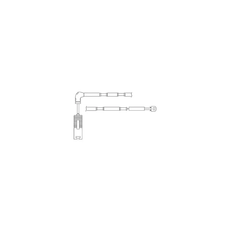 Kit de contact avertisseur, usure des plaquettes de freins DELPHI LZ0181