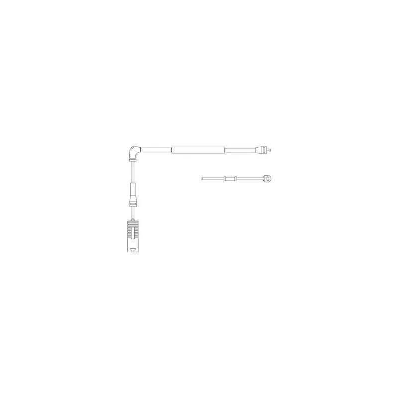 Kit de contact avertisseur, usure des plaquettes de freins DELPHI LZ0183