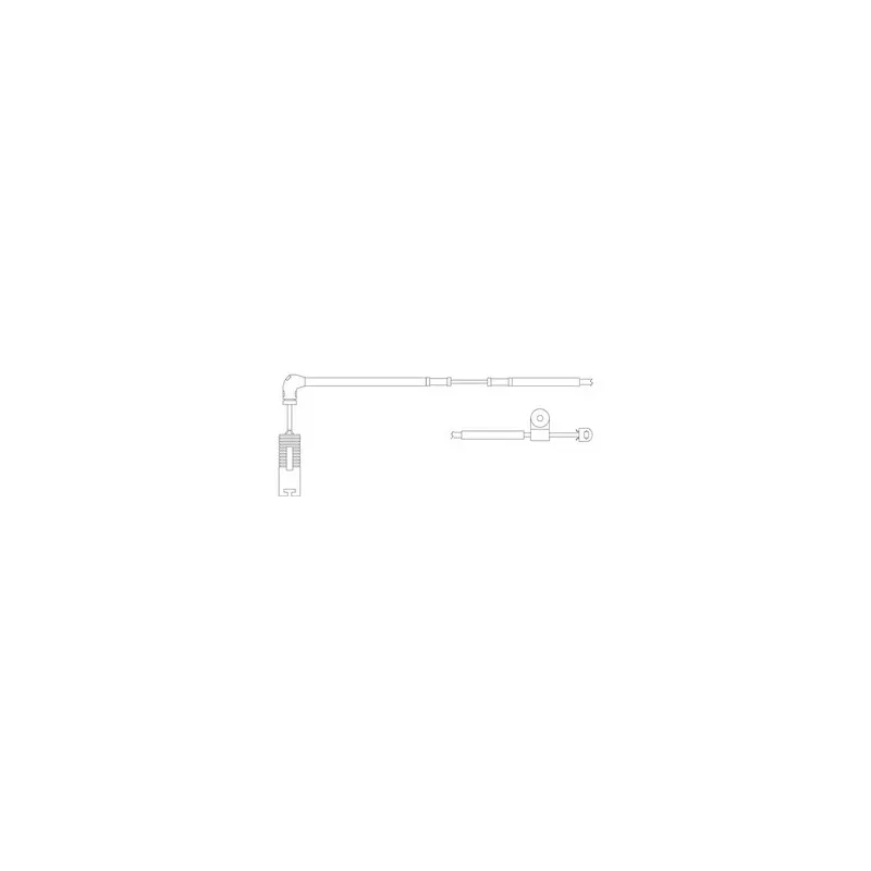 Kit de contact avertisseur, usure des plaquettes de freins DELPHI LZ0184