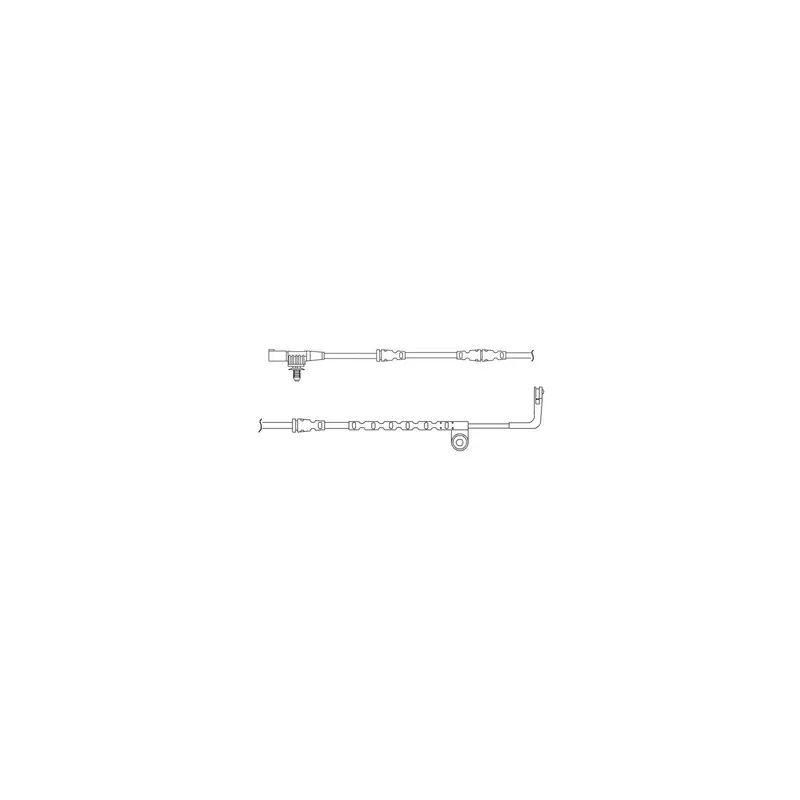 Kit de contact avertisseur, usure des plaquettes de freins DELPHI LZ0193