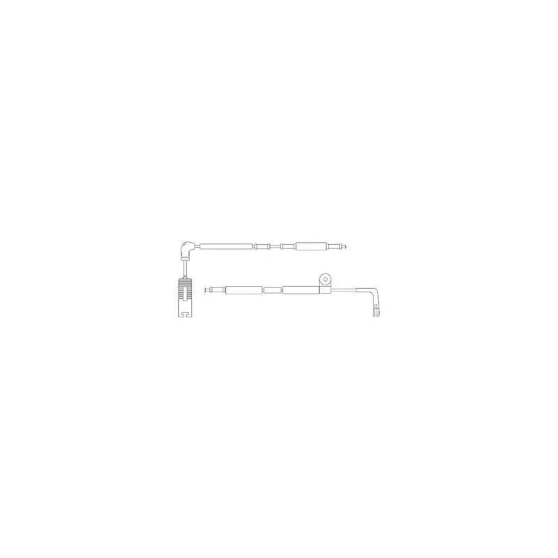 Kit de contact avertisseur, usure des plaquettes de freins DELPHI LZ0196