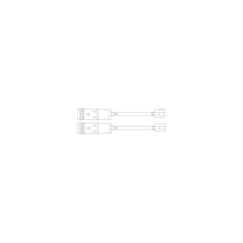 Kit de contact avertisseur, usure des plaquettes de freins DELPHI LZ0204