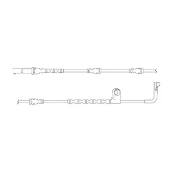Kit de contact avertisseur, usure des plaquettes de freins DELPHI