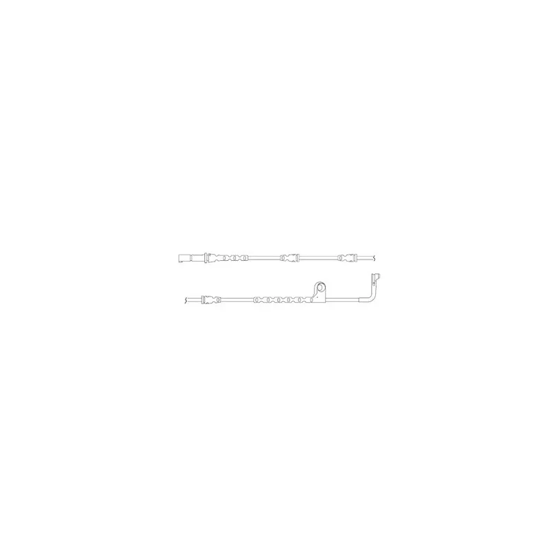 Kit de contact avertisseur, usure des plaquettes de freins DELPHI LZ0207