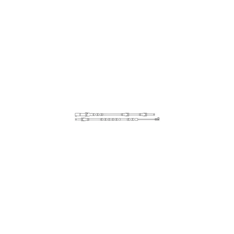 Kit de contact avertisseur, usure des plaquettes de freins DELPHI LZ0219