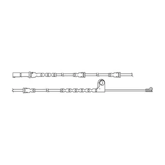 Kit de contact avertisseur, usure des plaquettes de freins DELPHI LZ0220