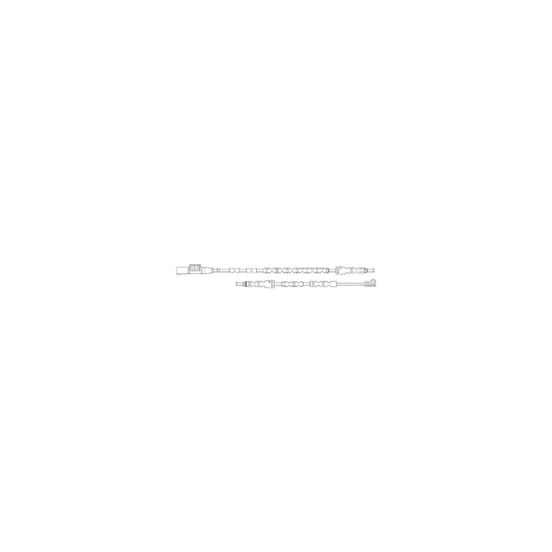 Kit de contact avertisseur, usure des plaquettes de freins DELPHI LZ0222
