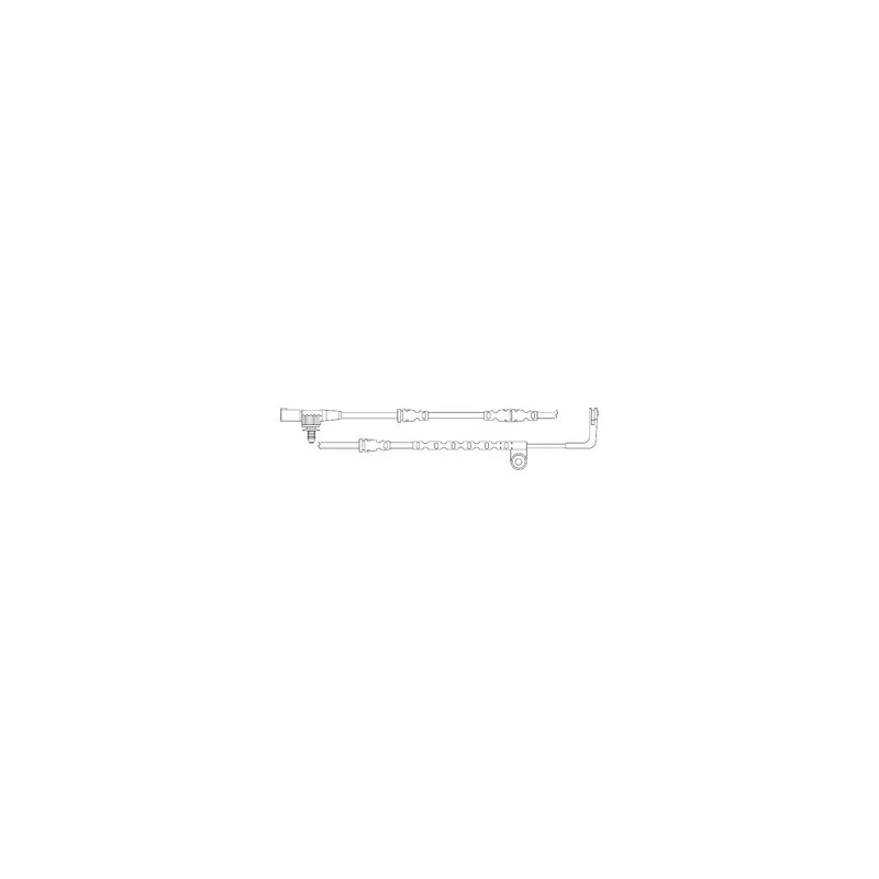 Kit de contact avertisseur, usure des plaquettes de freins DELPHI LZ0228
