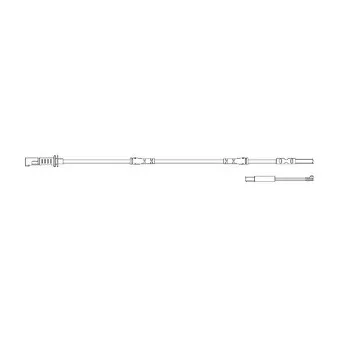 Kit de contact avertisseur, usure des plaquettes de freins DELPHI