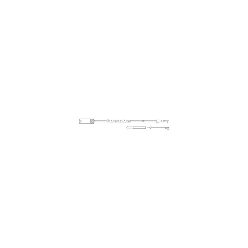 Kit de contact avertisseur, usure des plaquettes de freins DELPHI LZ0243