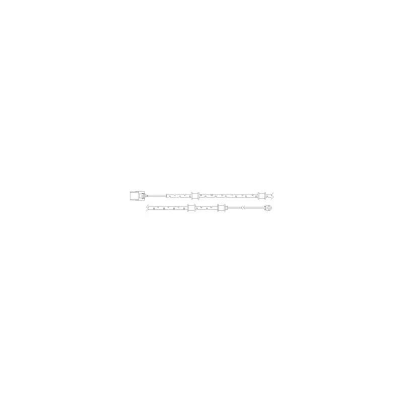Kit de contact avertisseur, usure des plaquettes de freins DELPHI LZ0254