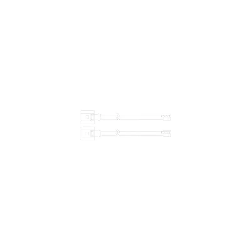 Kit de contact avertisseur, usure des plaquettes de freins DELPHI LZ0255