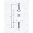 Bougie de préchauffage MAGNETI MARELLI 062900089304 - Visuel 3