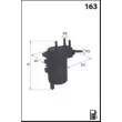 Filtre à carburant MISFAT F113 - Visuel 2