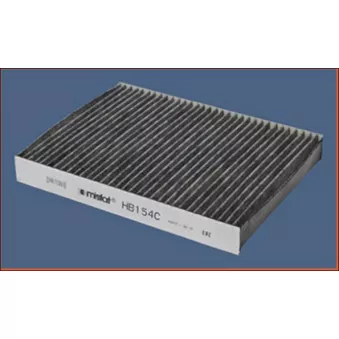 Filtre, air de l'habitacle MISFAT HB154C