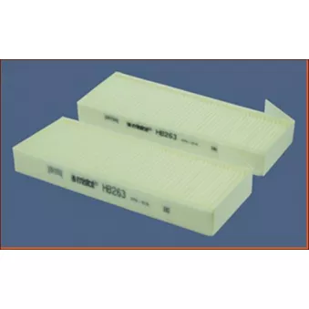 Filtre, air de l'habitacle MISFAT HB263