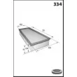 Filtre à air MISFAT P543A - Visuel 2