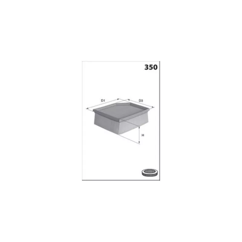 Filtre à air MISFAT P808