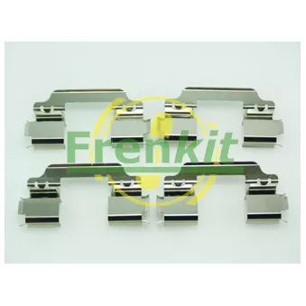 Kit d'accessoires, plaquette de frein à disque FRENKIT 901649