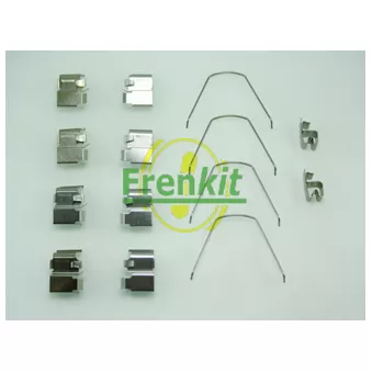 Kit d'accessoires, plaquette de frein à disque FRENKIT
