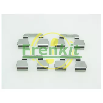 Jeu de 4 plaquettes de frein arrière FRENKIT