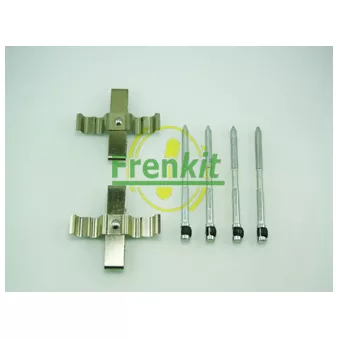 Kit d'accessoires, plaquette de frein à disque FRENKIT 901801