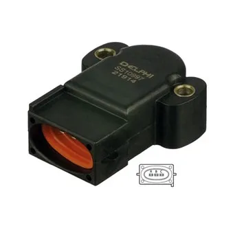 Capteur, position du papillon DELPHI SS10997-12B1
