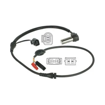 Capteur, vitesse de roue DELPHI SS20039