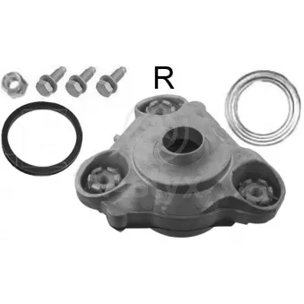 Kit de réparation, coupelle de suspension avant droit Aslyx AS-203236