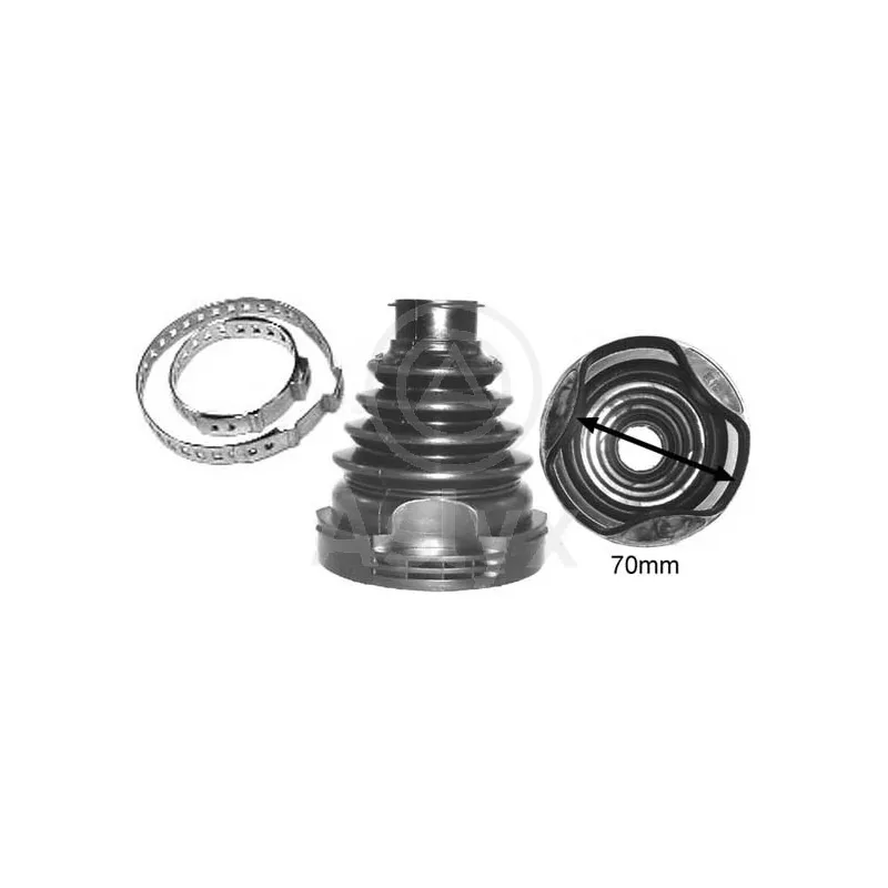 Soufflets de cardan avant Aslyx AS-501424