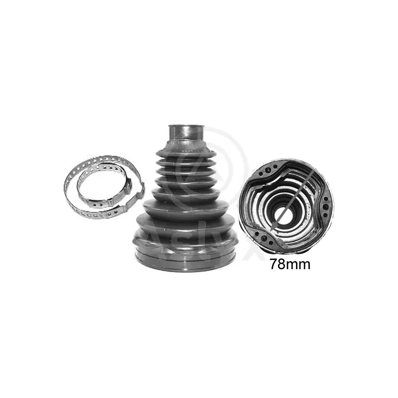 Soufflets de cardan avant Aslyx AS-501692