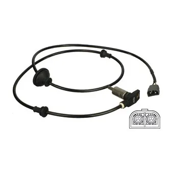 Capteur, vitesse de roue DELPHI SS20305